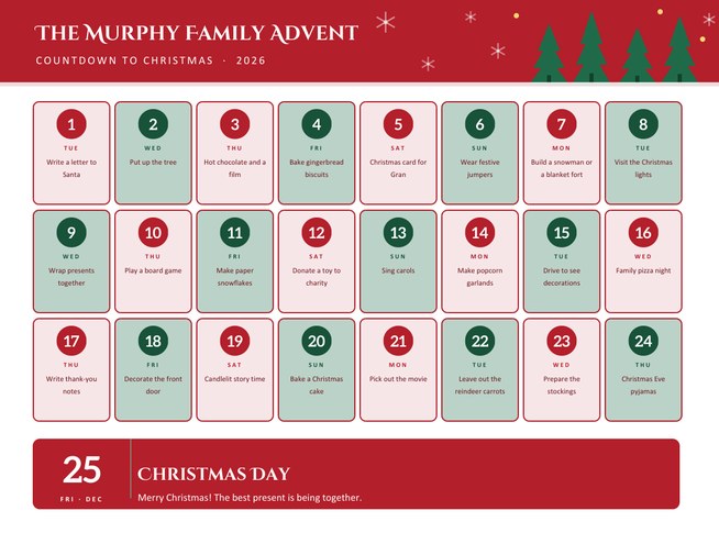Christmas Advent Calendar