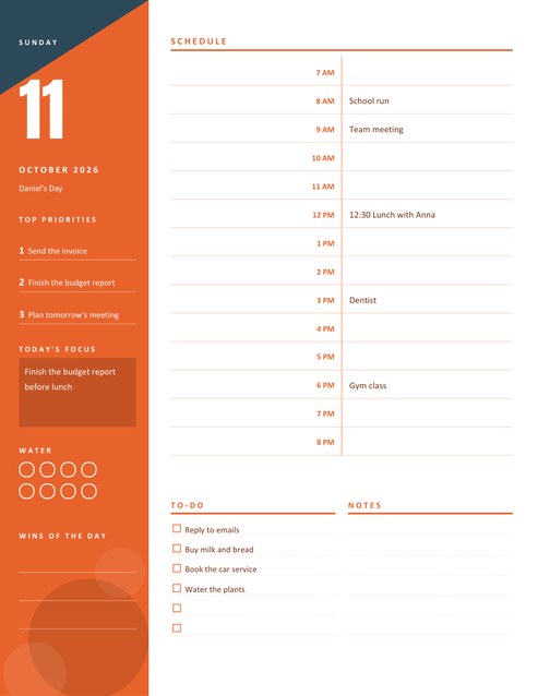 Daily Planner
