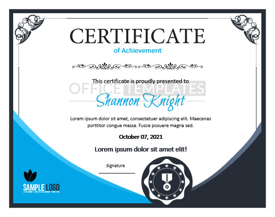 Student Achievement Certificate