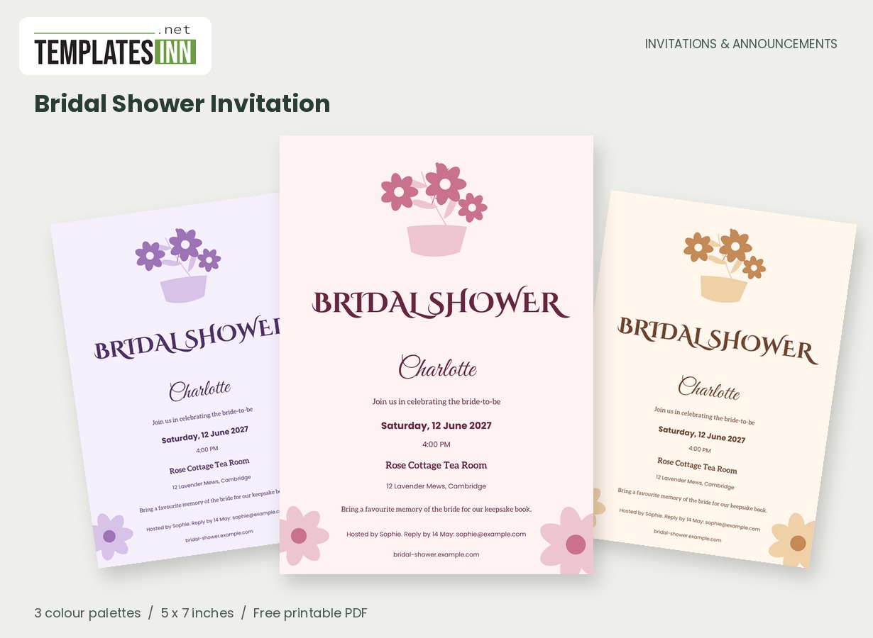 Bridal Shower Invitation