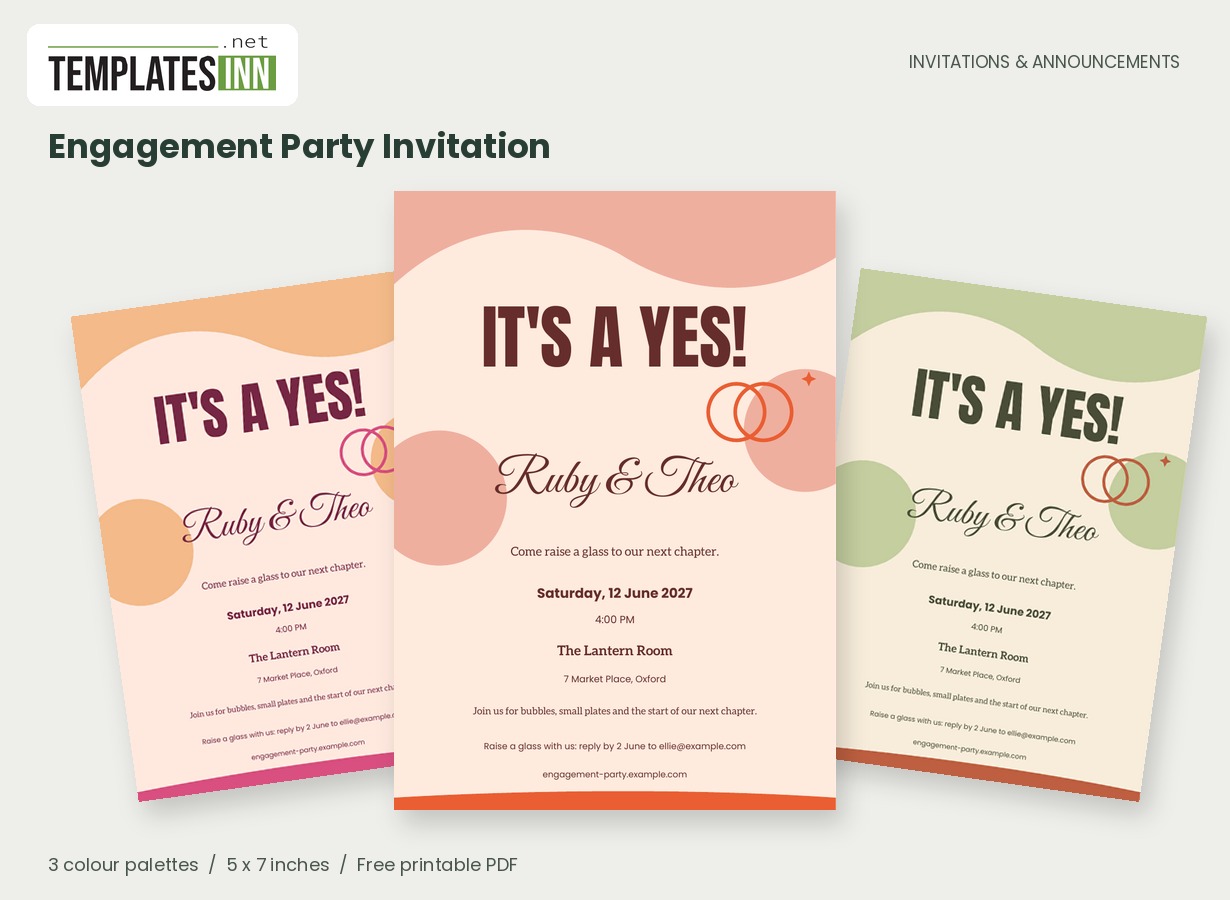 Engagement Party Invitation