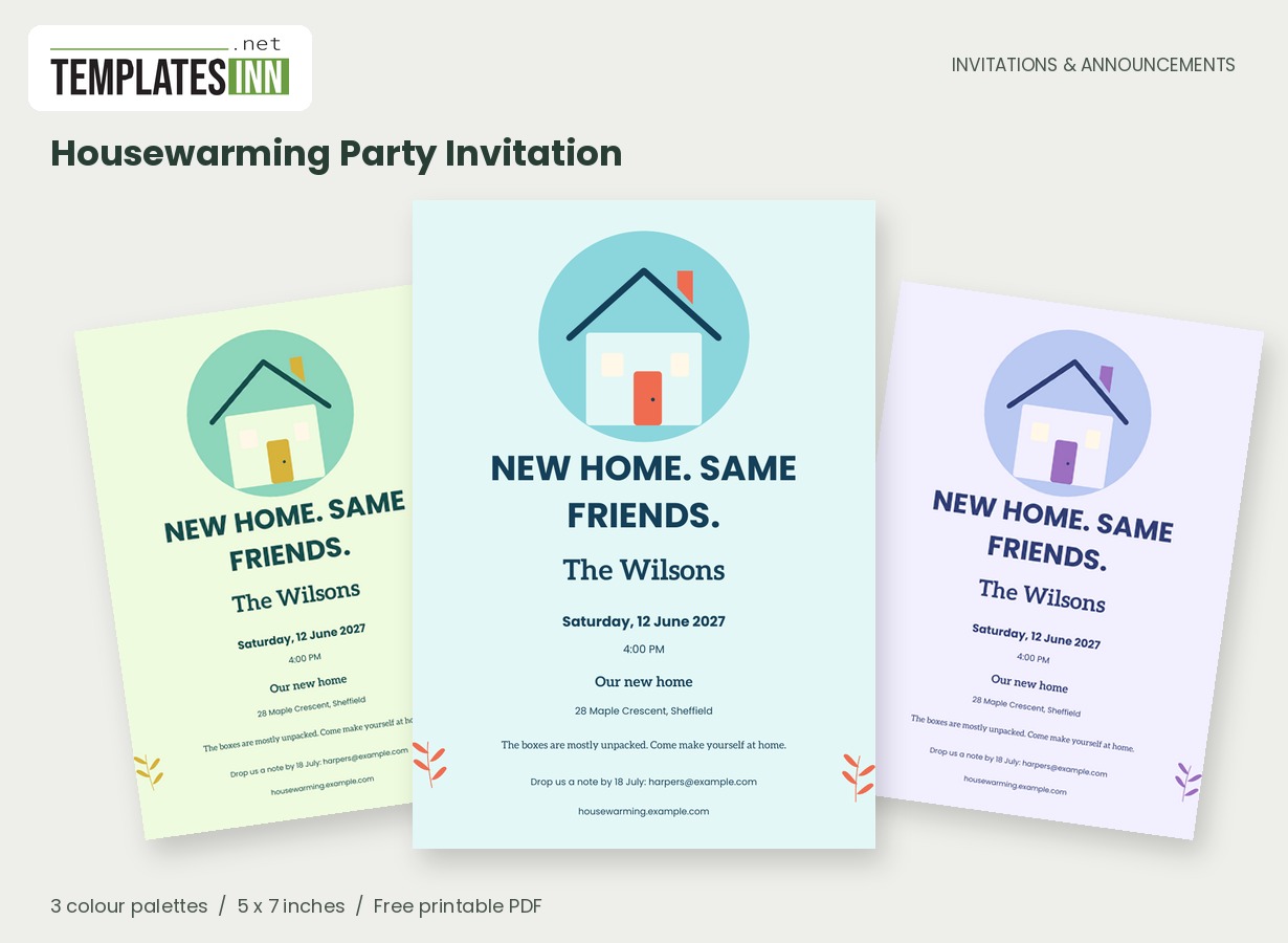 Housewarming Party Invitation