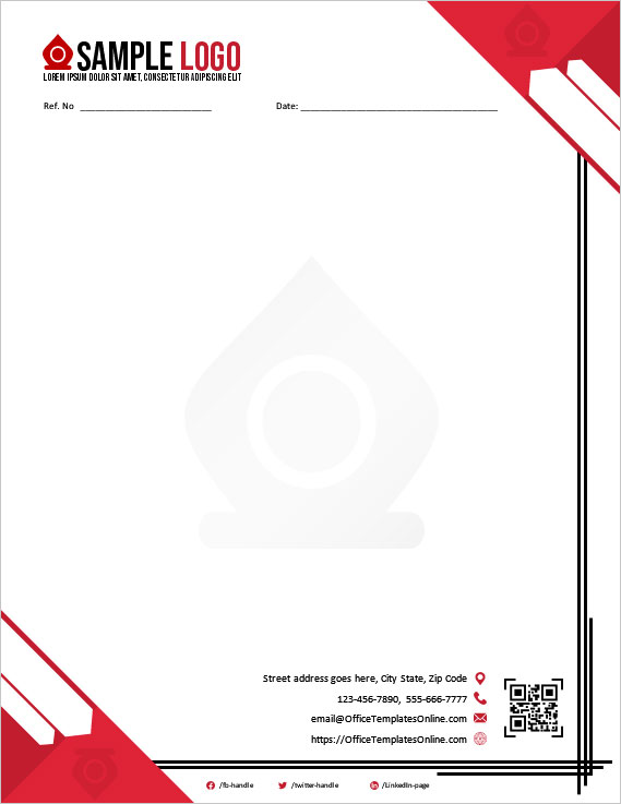 Creative Business Letterhead Design