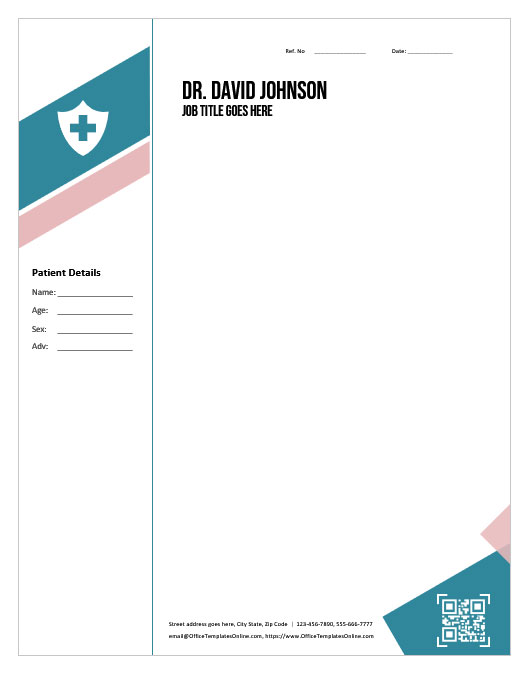 General Practitioner Prescription Pad